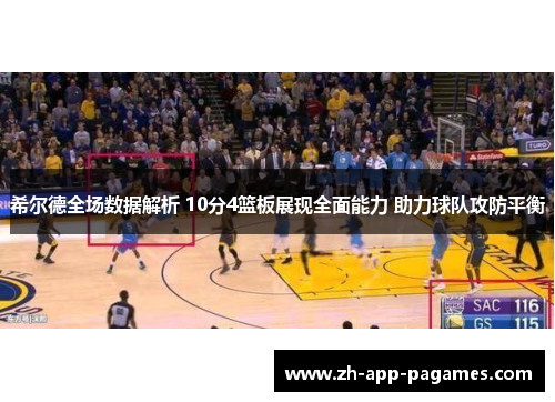 希尔德全场数据解析 10分4篮板展现全面能力 助力球队攻防平衡